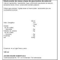 NATREEN estebia edulkoratzaile likidoa, botilatxoa 125 ml