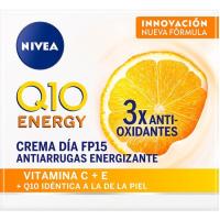 Energizante antiarrugas FP15 NIVEA Q10, tarro 50 ml Energizante antiarrugas FP15 NIVEA Q10, tarro 50 ml