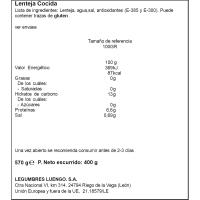 Lentejas LUENGO, frasco 400 g