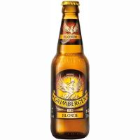 GRIMBERGEN BLONDE belgiar garagardoa, botilatxoa 33 cl