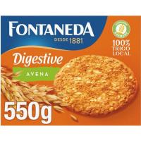 Galleta Digestive de avena FONTANEDA, caja 550 g