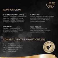 Mix de pescado-carne SHEBA, pack 4x85 g