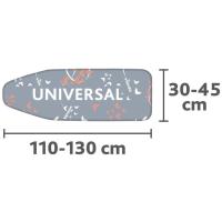 Funda de planchar premiun 2en1, 3 capas 135x45 cm VILEDA, pack 1 ud