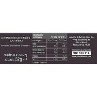 Café Despertar compatible con Nespresso FORTALEZA, caja 10 uds