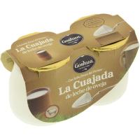 Cuajada de oveja GOSHUA, pack 2x125 g