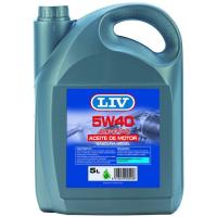 Aceite sintético 5w40 gasolina y diésel LIV, 5 litros