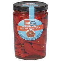 Pimiento de piquillo extra SERVIHOSTEL, frasco 940 g Pimiento de piquillo extra SERVIHOSTEL, frasco 940 g