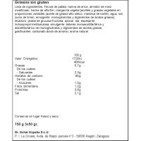 Grissini sin gluten SCHAR, pack 3x50 g