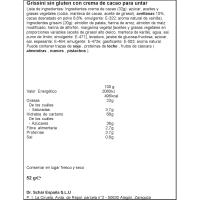 Gris&Ciocc para untar sin gluten SCHAR, bote 52 g