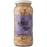 Judia blanca cocida VERITAS, frasco 400 g 