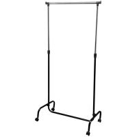 Perchero barra para colgar la ropa, alto regulable, con ruedas MONDEX, 45x97cm