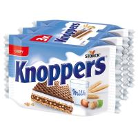 Snack KNOPPERS, pack 3x25 g