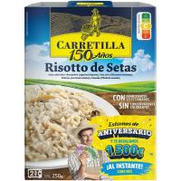 Risotto de setas CARRETILLA, bandeja 250 g