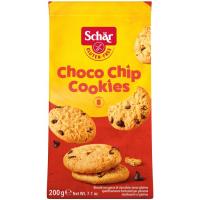 Choco chip cookies sin gluten SCHAR, paquete 200 g