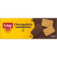 Chocogalleta sin gluten SCHAR, paquete 150 g