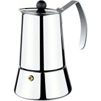 Cafetera Italiana de acero inoxidable Eterna, apto para todo tipo de cocinas MONIX, 4 tazas