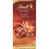 Chocolate de whisky LINDT, tableta 100 g