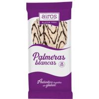 Palmera con chocolate blanco sin gluten AIROS, paquete 150 g