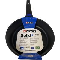 Sartén de aluminio fundido Solid +, apto para todo tipo de fuegos MONIX, Ø26cm