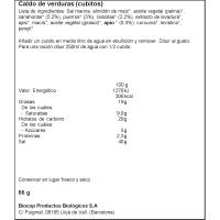 Caldo de verduras PERLINGER, caja 66 g