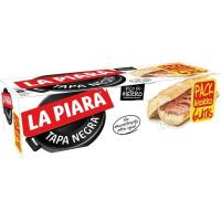 Paté LA PIARA Tapa Negra, pack 6x75 g Paté LA PIARA Tapa Negra, pack 6x75 g