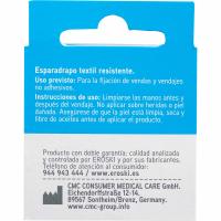 Esparadrapo tejido 2,5 cm EROSKI, 1 ud
