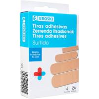 Apósitos surtido EROSKI, caja 24 uds
