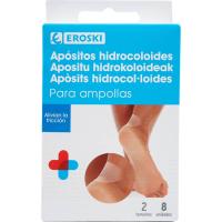Apósitos ampollas EROSKI, caja 8 uds Apósitos ampollas EROSKI, caja 8 uds