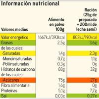 EROSKI BASIC Istanteko kakaoa, poltsa 800 g