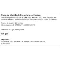 Lasaña al huevo DELVERDE, paquete 500 g