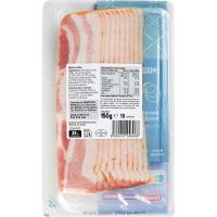 Bacon ahumado con humo natural EROSKI Maestro, sobre 150 g