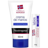 Crema de manos NEUTRÓGENA, tubo 50 ml + Labial