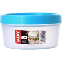 Hermético de plástico a rosca TATAY, 500ml