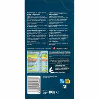 Chocolate 72% cacao-pepitas EROSKI, tableta 100 g