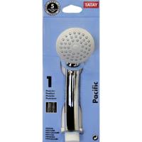 Mango de ducha Pacific 1 función ABS cromado TATAY, ø6,5cm