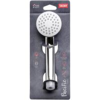 Mango de ducha Pacific 1 función ABS cromado TATAY, ø6,5cm