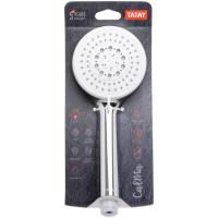 Mango de ducha Calma 5 funciones ABS cromado TATAY, ø10,5cm