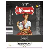 Aceite de oliva virgen LA ESPAÑOLA, botella 1 litro