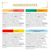 Duo pescado oceáno para GOURMET Gold, pack 8x85 g