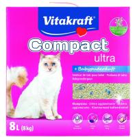Arena aglomerante con silice gato VITAKRAFT, caja 8 kg