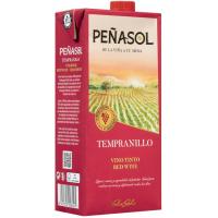 Vino Tinto de mesa PEÑASOL, brik 1 litro