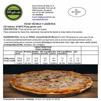 Pizza pernil dolç PERFECTO, 1 ud, 430 g