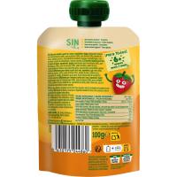 Bolsita de yogur-plátano-fresa HERO, doypack 100 g