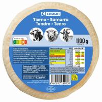 Queso tierno mezcla mini EROSKI, pieza 1,100 kg
