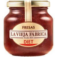 Mermelada de fresa LA VIEJA FABRICA Diet, frasco 280 g Mermelada de fresa LA VIEJA FABRICA Diet, frasco 280 g