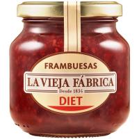 Mermelada de frambuesa LA VIEJA FABRICA Diet, frasco 280 g Mermelada de frambuesa LA VIEJA FABRICA Diet, frasco 280 g