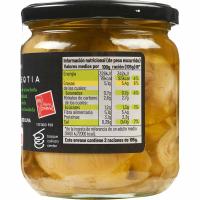 Alcachofa en aceite de oliva Eroski SELEQTIA, frasco 330 g