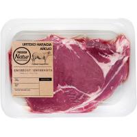Entrecot de ternera EROSKI NATUR, bandeja aprox. 400 g