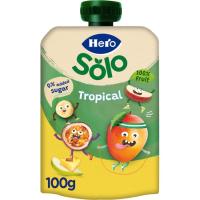 Bolsita de fruta tropical HERO, doypack 100 g 