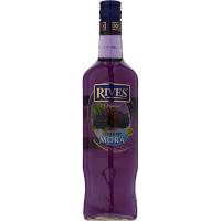 Licor de mora sin alcohol RIVES, botella 75 cl